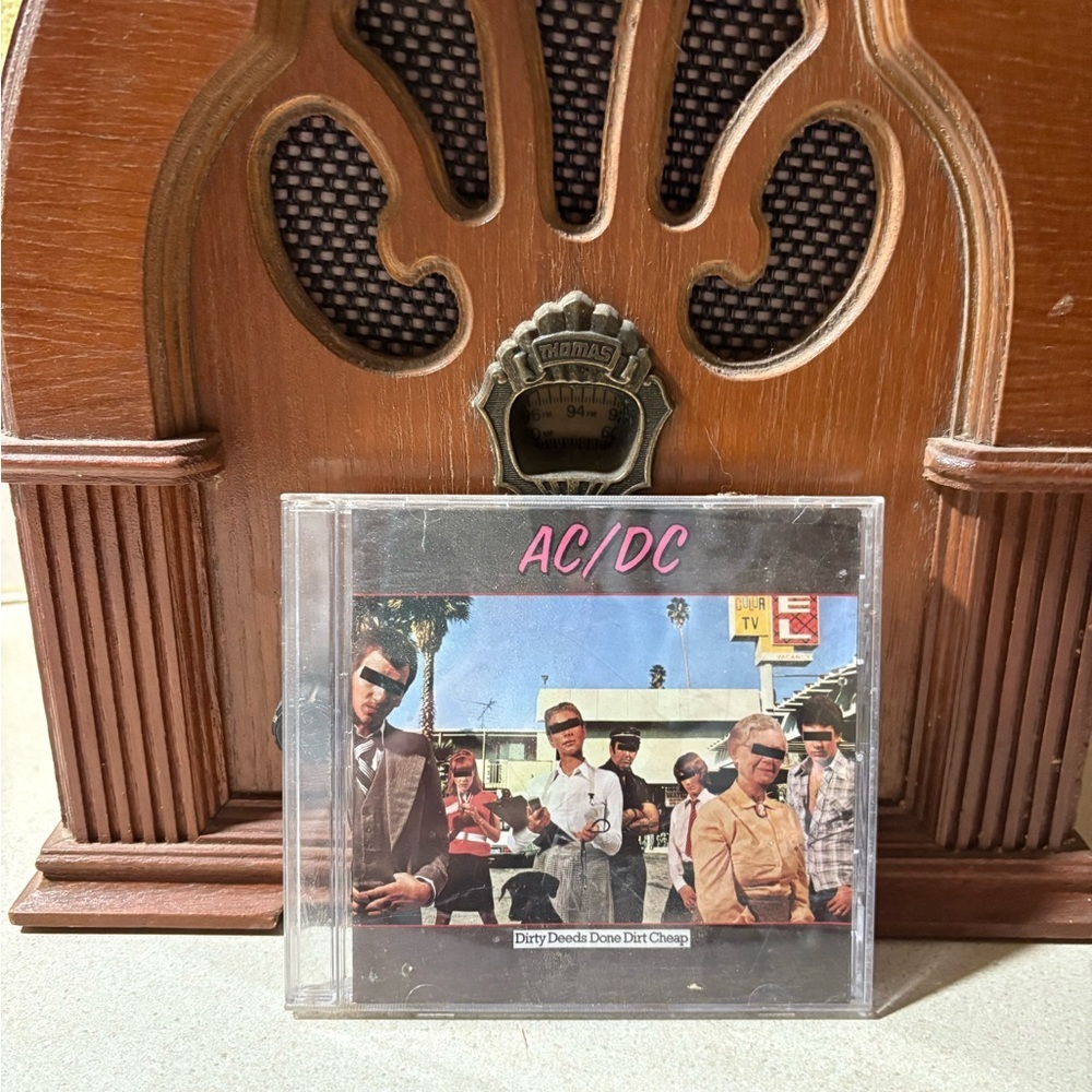AC/DC 'Dirty Deeds Done Dirt Cheap' CD
